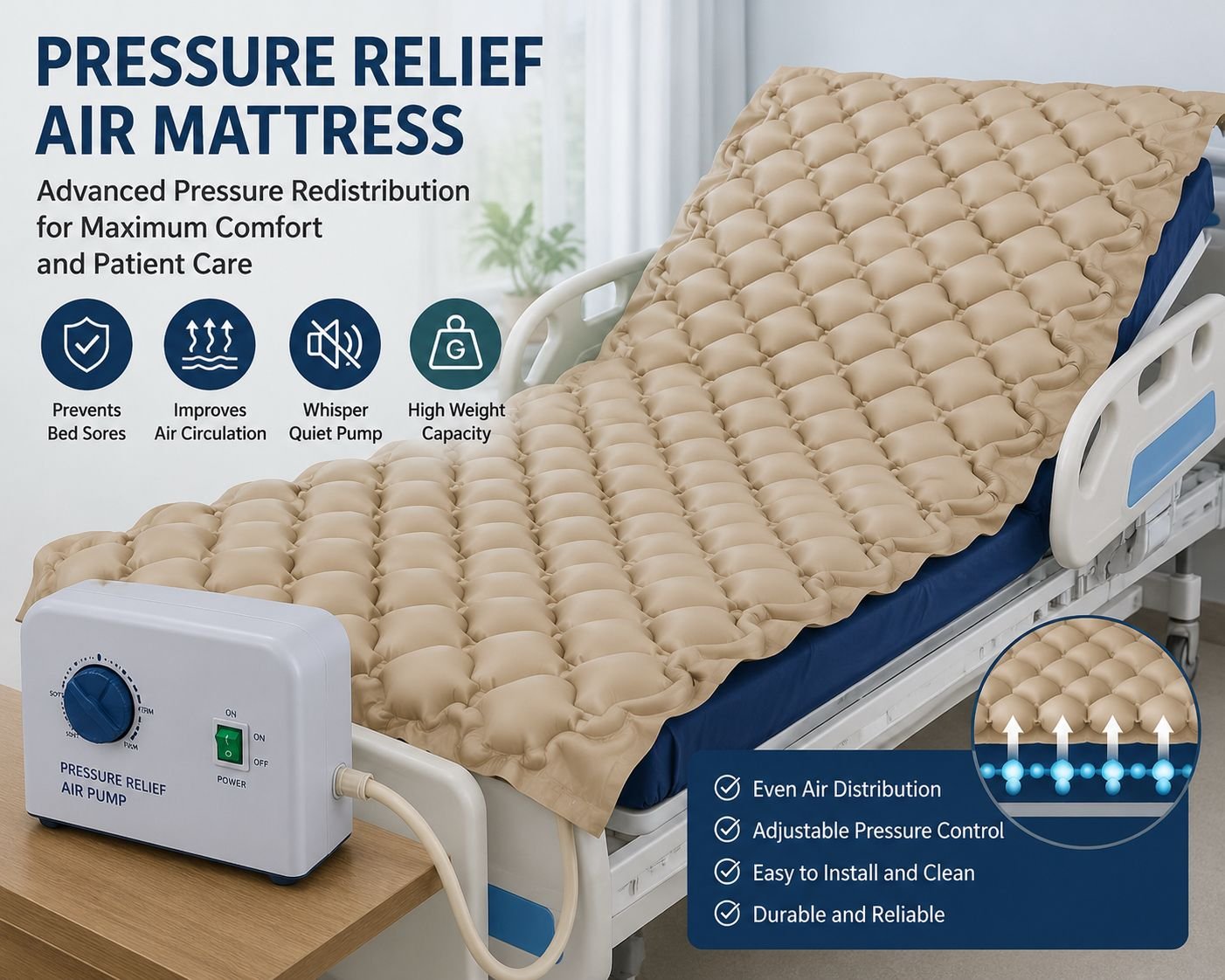 Pressure Relief Bed